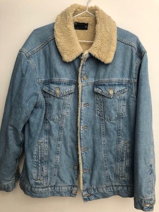 Cazadora vaquera con borreguito