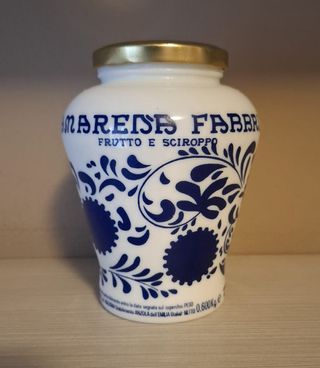 Vaso da collezione Amarena Fabbri vuoto