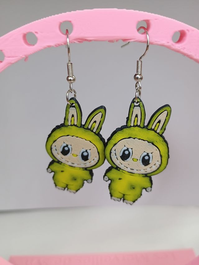 Pendientes Labubu Kawaii