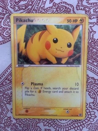 Carta Pokémon Pikachu 50 HP