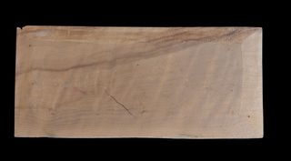 Panel madera tallado chino antiguo COA