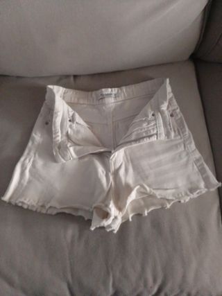 Short vaquero chica pull anda bear