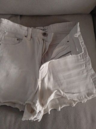 Short vaquero chica pull anda bear