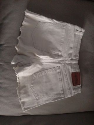 Short vaquero chica pull anda bear