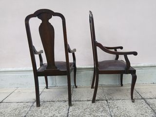 Coppia poltrone con braccioli