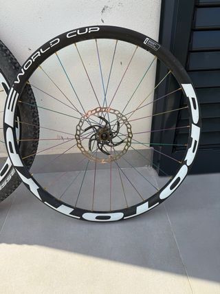 Ruedas MTB Carbono Prototype World Cup