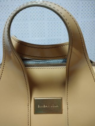 Bolso Bimba y Lola Beige y Dorado