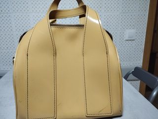 Bolso Bimba y Lola Beige y Dorado
