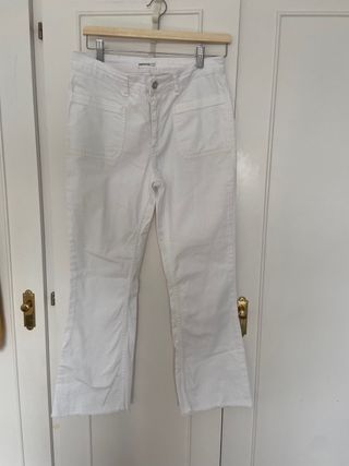 Pantalón vaquero Brownie blanco