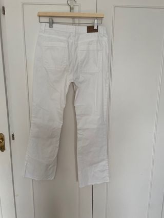 Pantalón vaquero Brownie blanco
