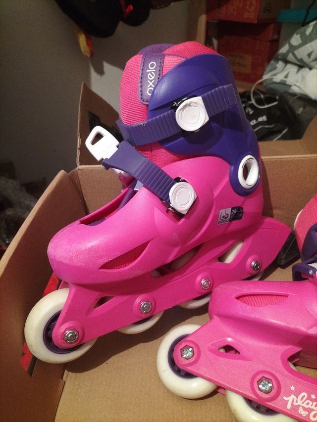 Patines en línea infantiles Oxelo rosas