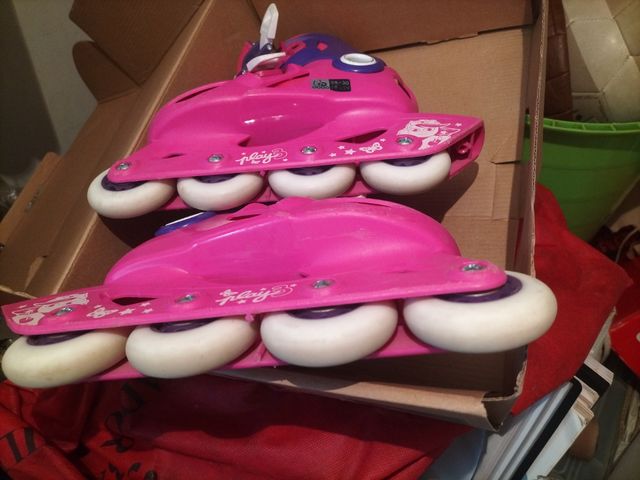 Patines en línea infantiles Oxelo rosas