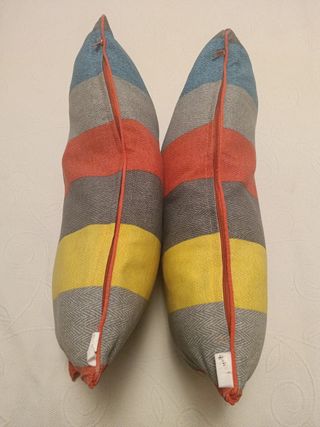 Cojines decorativos a rayas