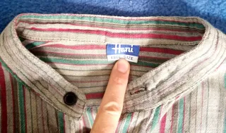 Blusa hippie Camisa tunica Camisa hippie algodón