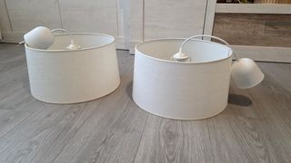 Lámparas de techo Ikea blancas