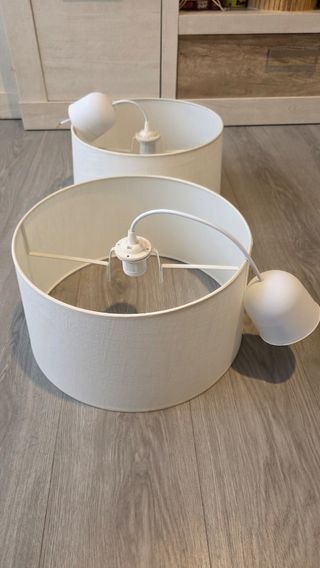 Lámparas de techo Ikea blancas