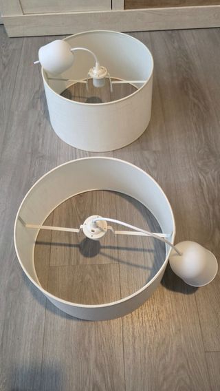 Lámparas de techo Ikea blancas