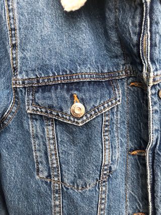 Cazadora vaquera con borreguito