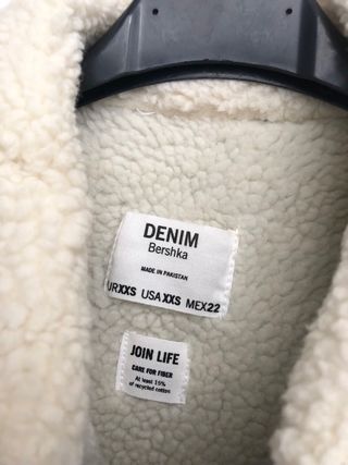 Cazadora vaquera con borreguito