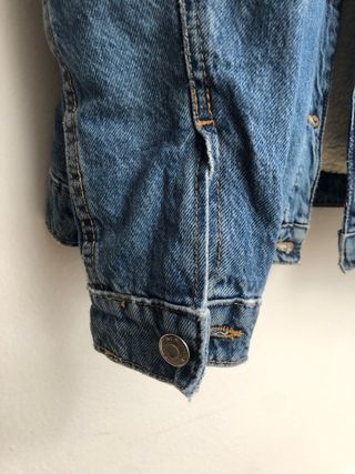 Cazadora vaquera con borreguito