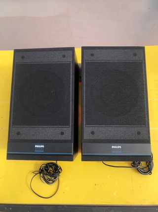 Altavoces Philips Negros