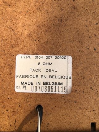 Altavoces Philips Negros