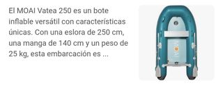 OFERTA!! BARCA NEUMATICA