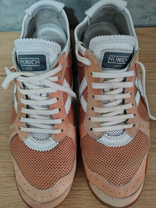 Zapatillas Munich Salmón Talla 42