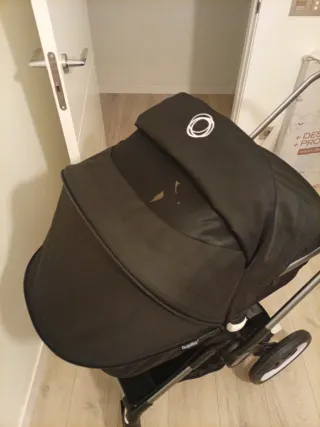 Bugaboo Fox 3 carro 2 piezas + protector lluvia 