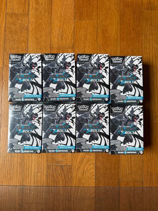 8x Black Bolt Booster bundle