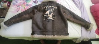 Chaqueta Ed Hardy Marrón y Beige