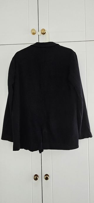 Americana Zara Basic Negra Talla L