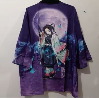 Kimono Demon Slayer Shinobu Morado 
