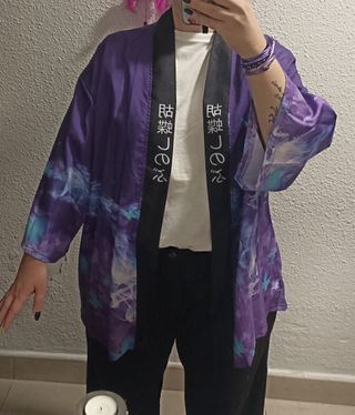 Kimono Demon Slayer Shinobu Morado 