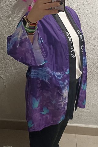 Kimono Demon Slayer Shinobu Morado 
