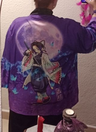 Kimono Demon Slayer Shinobu Morado 