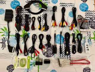 Lote de Cables Audio/Video e Informática