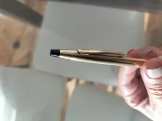 Bolígrafo Cross chapado