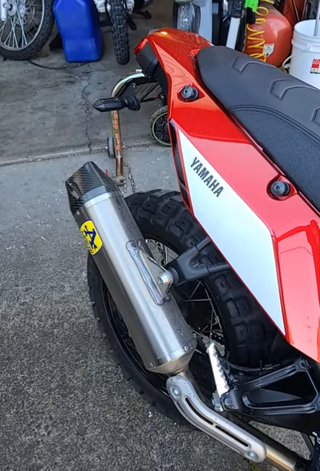 Tubo de escape YAMAHA TENERE 700
