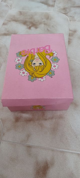 Scatola Barbie anni 90 rosa