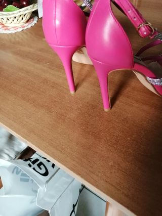 Sandali eleganti fucsia Carla Côte