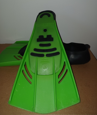 Pinne Snorkeling Verdi Taglia 36-38