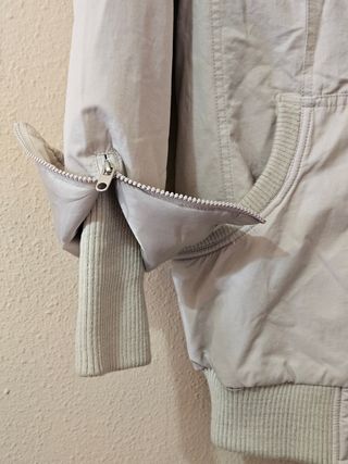 Chaqueta Stradivarius Beige/Gris Talla M