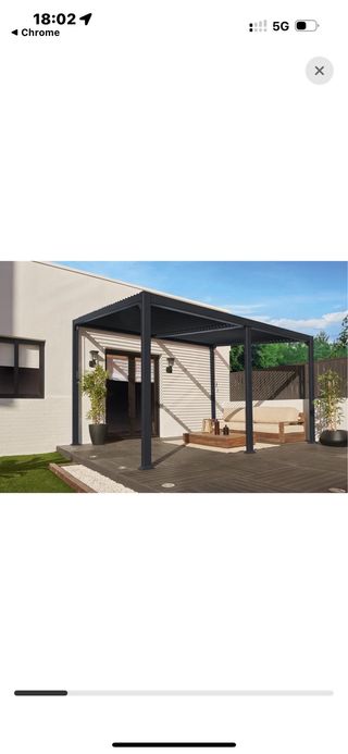 paquete 1 de 4 de Pergola Londres LeroyMerlin 
