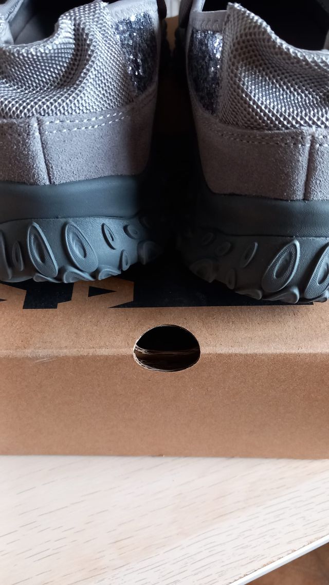 Bailarinas Bimba y Lola Gris/Plata Talla 38