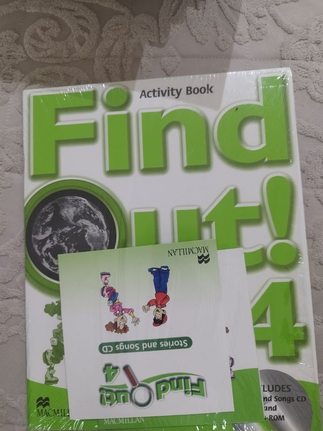 FIND OUT 4 Ab Pk Libro y activity book nuevos