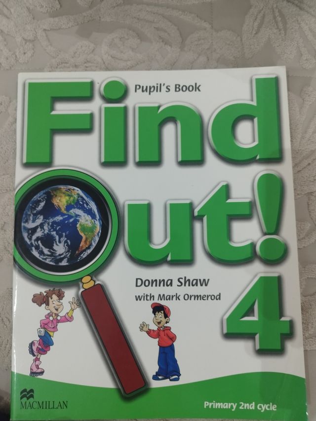 FIND OUT 4 Ab Pk Libro y activity book nuevos