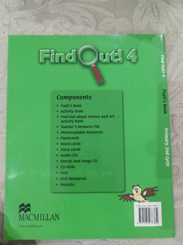 FIND OUT 4 Ab Pk Libro y activity book nuevos