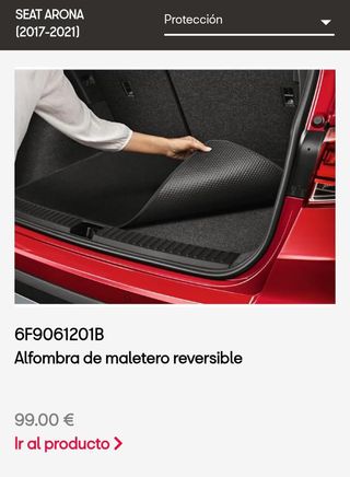Protector maletero SEAT Arona original