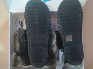 Botas de invierno negras para mujer
